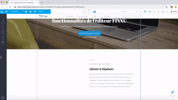 Editeur Site Web Gratuit Finxu